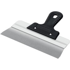 СИБИН 250 мм, усиленный фасадный нержавеющий шпатель, алюминиевая направляющая, 1к ручка (10083-25)