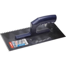 ЗУБР 130 х 280 мм, зуб 4 х 4 мм укатурная гладилка, Профессионал (0804-04)