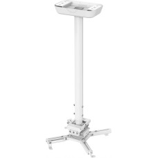 CACTUS Кронштейн для проектора CS-PROF031L-WT белый макс.35кг потолочный поворот и наклон