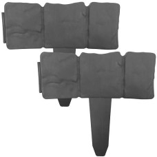 MULTIDOM Забор для клумб декоративный 