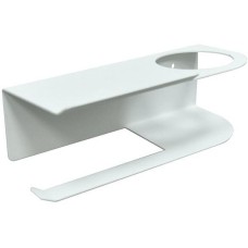 MULTIDOM Держатель для туалетной бумаги 3 в 1 (белый). Размер 23х11х8 см. ХП34-292