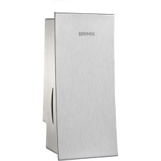 BRIMIX - Дозатор жидкого мыла настенный, из нержавеющей стали марки 201, на 800 мл, МАТОВЫЙ ХРОМ 645