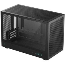 Корпус для ПК DEEPCOOL Корпус CH260 черный без БП mATX 6x120mm 2x140mm 2xUSB3.0 bott PSU