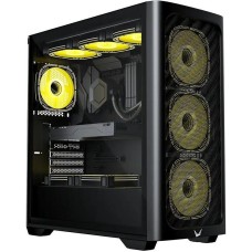 FORMULA Корпус Air Power G3 Plus черный без БП E-ATX 5x120mm 2x140mm 1xUSB3.0 2xUSB3.1 audio bott PSU