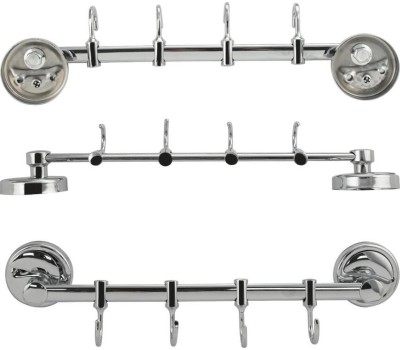 Аксессуары для ванной комнаты и туалета САНАКС 1214 Вешалка с четырьмя крючками прямая