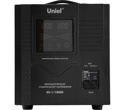 Стабилизатор UNIEL 03114 RS-1/10000 - 10,0 кВА