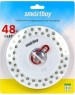 Cветодиодный фонарь SMARTBUY (SBF-8254-W) 48 LED, белый