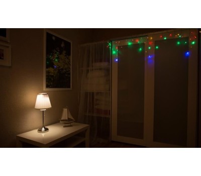 Электрогирлянды NEON-NIGHT (255-019) Айсикл бахрома 1, 8х0,5м мультиколор