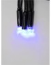 Гирлянда UNIEL (UL-00005262) ULD-S1000-120/DBA BLUE IP67 Гирлянда светодиодная с контроллером, 10м. 120 светодиодов. Синий свет. Провод черный. ТМ Uniel