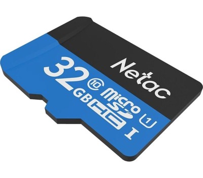 Карта памяти NETAC 32Gb MicroSD P500 + SD адаптер (NT02P500STN-032G-R)