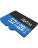 Карта памяти NETAC 32Gb MicroSD P500 + SD адаптер (NT02P500STN-032G-R)