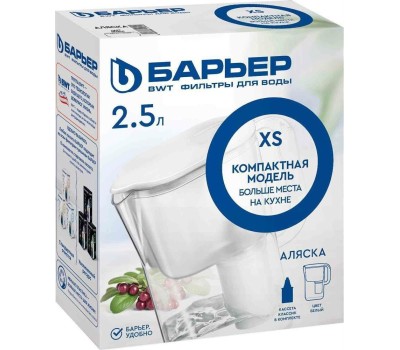 Фильтр-кувшин БАРЬЕР В750Р00 АЛЯСКА белый