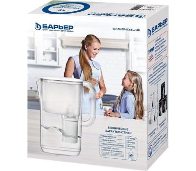 Фильтр-кувшин БАРЬЕР В750Р00 АЛЯСКА белый