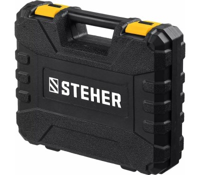 Дрель STEHER CD-200-1 20В, 1 АКБ (2Ач), в кейсе, дрель-шуруповерт