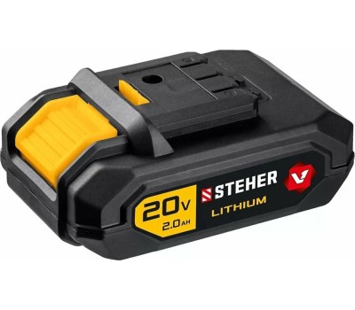 Дрель STEHER CD-200-1 20В, 1 АКБ (2Ач), в кейсе, дрель-шуруповерт