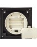 NEON-NIGHT (513-051) Декоративный фонарь со свечкой, черный , 10.5х10.5х24 см, цвет Теплый