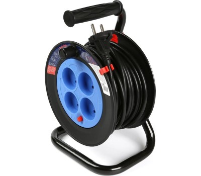 удлинитель SMARTBUY (SBE-10-4-10-N) 4 гнз - 10м, на катушке, б/з