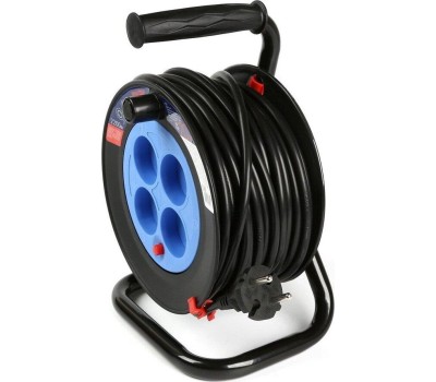 удлинитель SMARTBUY (SBE-10-4-10-N) 4 гнз - 10м, на катушке, б/з