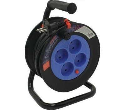 удлинитель SMARTBUY (SBE-10-4-10-N) 4 гнз - 10м, на катушке, б/з