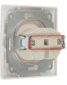 Розетка SMARTBUY (SBE-01w-10-S2-N-c) Венера, 1-местная, белый