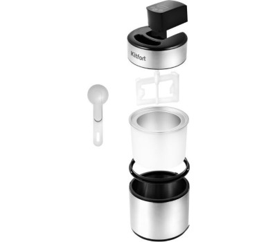 Мороженица KITFORT КТ-1804 серебристый/черный