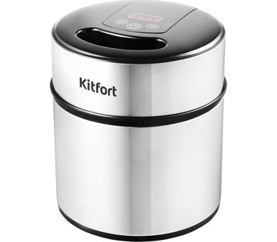 Мороженица KITFORT КТ-1804 серебристый/черный