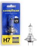 Лампа галогенная GOODYEAR GY017241 лампа галогенная автомобильная H7 24V 70W PX26d (блистер)