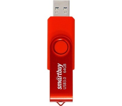 USB-флэш SMARTBUY (SB064GB3TWR) UFD 3.0/3.1 064GB Twist Red красный