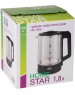Чайник электрический HOMESTAR HS-1008 черный (107010)