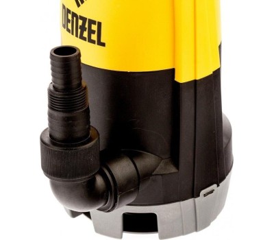 Дренажный насос DENZEL DP-600S, 600 Вт, напор 7 м, 13000 л/ч 97268