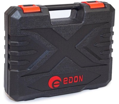 Дрель-шуруповёрт EDON AD-12А черный/красный 15420 12В, 2аккум