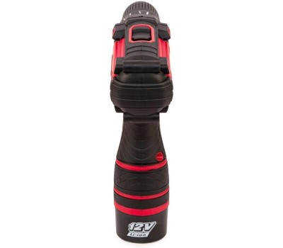 Дрель-шуруповёрт EDON AD-12А черный/красный 15420 12В, 2аккум