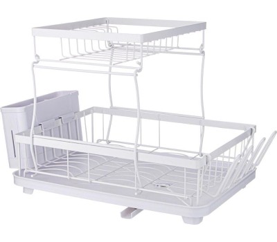 Сушилка для посуды AGNESS 917-105 БЕЛАЯ 43*30*31см