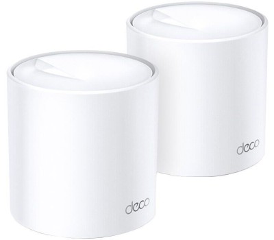 Бесшовный Mesh роутер TP-LINK Deco X60 (2-Pack) AX5400 White (2 шт. в комплекте)