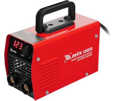 Сварочный аппарат MTX Инверторный аппарат дуговой сварки MMA-220BS, 220 А, ПВ 60% 94399