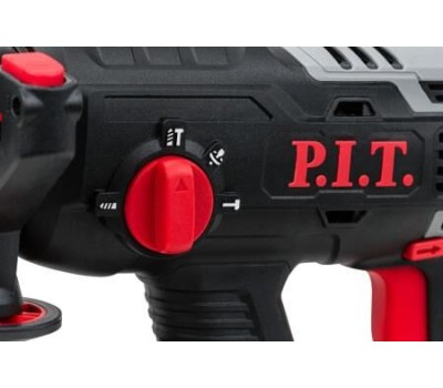 Перфоратор аккумуляторный P.I.T. Перфоратор SDS-Plus аккум. бесщеточный PBH20H-22B SOLO (20В, 1,8Дж, 3реж, Ø22мм, коробка)