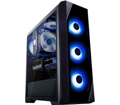 Zalman N5 TF черный без БП ATX 5x120mm 2xUSB2.0 1xUSB3.0 audio bott PSU