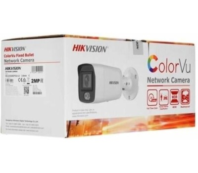 HIKVISION Камера видеонаблюдения IP DS-2CD2027G2-LU(C)(4mm), 1920х1080 pix, 4 мм, белый