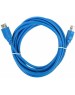 PREMIER Кабель-удлинитель USB3.0 5-905, USB 3.0 A(m) (прямой) - USB 3.0 A(f) (прямой), 3м, пакет, синий [5-905(3,0)-3.0(bl)]