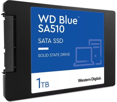 Накопитель SSD WD SSD накопитель Blue SA510 S100T3B0A 1ТБ, 2.5