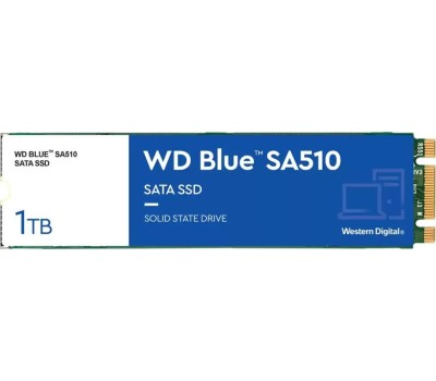 Накопитель SSD WD SSD накопитель Blue SA510 S100T3B0A 1ТБ, 2.5