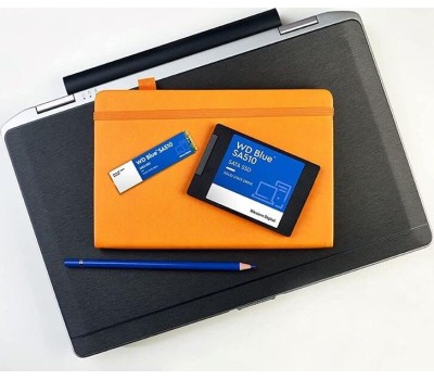 Накопитель SSD WD SSD накопитель Blue SA510 S100T3B0A 1ТБ, 2.5