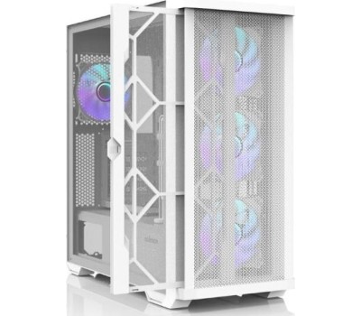 ZALMAN Корпус MidTower Z10 DUO белый (ATX, без БП, 3xUSB3.2, 4x120mm ARGB) ( Z10 DUO White)