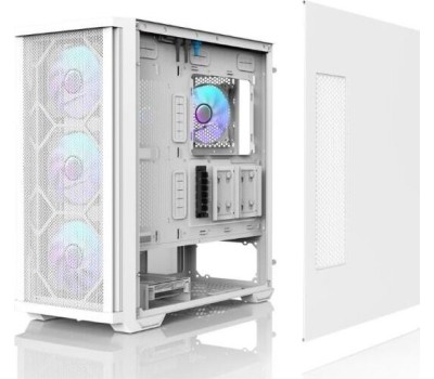 ZALMAN Корпус MidTower Z10 DUO белый (ATX, без БП, 3xUSB3.2, 4x120mm ARGB) ( Z10 DUO White)