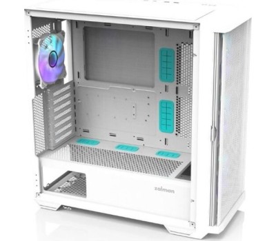 ZALMAN Корпус MidTower Z10 DUO белый (ATX, без БП, 3xUSB3.2, 4x120mm ARGB) ( Z10 DUO White)
