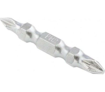 Бита GROSS Бита двухсторонняя, PH2-PH2 х 45 мм, сталь S2, 10 шт. 11209