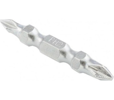 Бита GROSS Бита двухсторонняя, PH2-PH2 х 45 мм, сталь S2, 10 шт. 11209