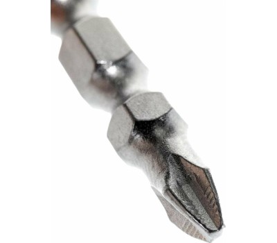 Бита GROSS Бита двухсторонняя, PH2-PH2 х 45 мм, сталь S2, 10 шт. 11209