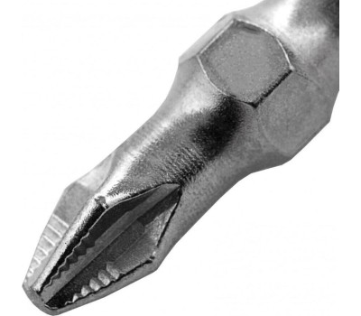 Бита GROSS Бита двухсторонняя, PH2-PH2 х 45 мм, сталь S2, 10 шт. 11209