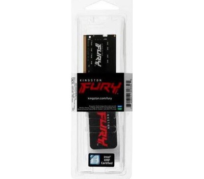 Оперативная память KINGSTON Оперативная память Fury Impact KF432S20IB/16 DDR4 - 1x 16ГБ 3200МГц, для ноутбуков (SO-DIMM), Ret